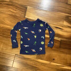 Baby GAP Space Themed Long Sleeve Shirt 3T